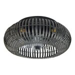 Ventilateur de plafond cecotec lampaero 600 natural darkwood 20w