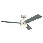 Ventilateur de plafond westinghouse vue en haut 72054 - 122 cm , finition acier