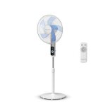 Ventilateur de sol rowenta turbo silence vu5650f0 12 vitesses 32 w blanc