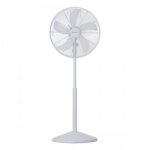 Ventilateur sur pied avec hauteur r�glable - blanc - brizy stand mellerware taurus alpatec