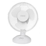 Ventilateur de table 23cm bomann vl 1137 cb blanc