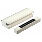 Ventouse �lectromagn�tique sur poign�e - 300 kg - blanc - grs 331 groom