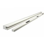 Ventouse lectromagntique sur profil - 2 x 300 kg - blanc - grs332 groom