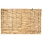 Verdemax 6708 - ustensiles de decoration - 1, 2x 2, 6m bambou brut store enrouleur tamisant fermeture ...