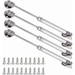 Vrins gaz meubles hydrauliques - lot de 4 150n - porte armoire amortisseur - ouverture douce