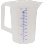 Verre doseur 1000 ml alutec 936000 plastique