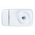 Verrou abus 7025 double cylindre blanc Verrou abus 7025 double cylindre blanc
