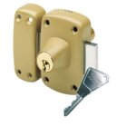 Verrou en applique - � double cylindre - vari� - cyclop 7603 vachette