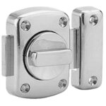 Verrou automatique type alouette en largeur de 50 mm finition bronze