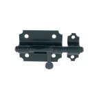 Verrou de box poire diam�tre 14mm couleur zingu� noir - jardinier massard - 9521153