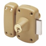Verrou cylindre double entre 7603 cyclop vachette (45 mm)