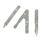 Verrou  levier bout rond 120mm zingu blanc ferco g168900101