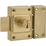 Verrou de porte c60 double entrée - cylindre 40 mm - coffre et pêne laiton - 3 clés crantées - sécurité ... Verrou de porte c60 double entrée - cylindre 40 mm - coffre et pêne laiton - 3 clés crantées - sécurité ...