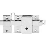 Verrou de porte de jardin en fer, bouchon de porte ignifuge, verrou antivol non mcanique, accessoires ...