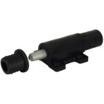 Verrous sdo noir pour espagnolette rainur�e - bas - noir torbel