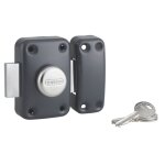 Verrou de s�curit� apache bout / cylindre 40 mm anthracite