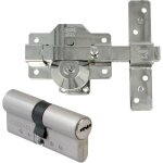 Verrou de sécurité multipoints haute résistance serrure robuste pour porte intérieure poignée fenêtre ... Verrou de sécurité multipoints haute résistance serrure robuste pour porte intérieure poignée fenêtre ...