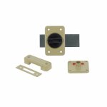 Verrou targette  voyant verni