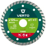 Verto - disque diamant turbo 125 mm pour b�ton et pierre