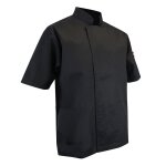 Veste de cuisine lma ecumoire noir m