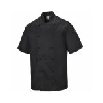 Veste de cuisine portwest kent noir m Veste de cuisine portwest kent noir m