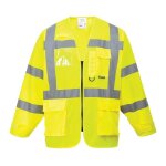 Veste haute visibilit� portwest executive hivis jaune fluo xl
