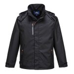 Veste de pluie imperméable portwest coach noir xxl Veste de pluie imperméable portwest coach noir xxl