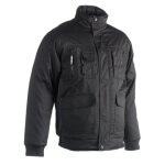 Veste de travail doubl�e typhon herock noir 3xl