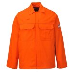 Veste de travail soudeur bizweld portwest orange 3xl