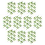 Vhbw 100x nimh pile bouton de remplacement pour type 1 / 3aa 300mah 1, 2v convient pour les batteries ...