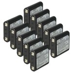 Vhbw 10x batterie compatible avec motorola talkabout t5550, t5600, t5530, t5532, t5622, t5700, t5620 ...