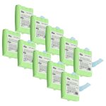 Vhbw 10x batterie compatible avec motorola tlkr t4, t5, t50, t6, t3, t80, t60, t61, t7, t8 radio talkie ... Vhbw 10x batterie compatible avec motorola tlkr t4, t5, t50, t6, t3, t80, t60, t61, t7, t8 radio talkie ...