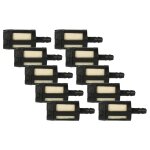 Vhbw 10x filtre  essence compatible avec homelite 49422, 300759003, 96639, ps00380 outils de jardin ...