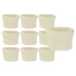 Vhbw 10x filtre remplacement pour phililps 8710103711155, hu4136 / 10 pour humidificateur, purificateur ...