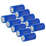 Vhbw 10x piles au lithium er26500 (size c) - piles primaires (8500mah, 3, 6v, li - socl2)