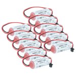 Vhbw 10x pile remplacement pour sanyo gt15 - bat, er2 / 3a, cr17335se - r pour syst�me de contr�le (1800mah, ...
