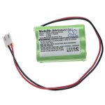 Vhbw 1x batterie compatible avec infinite prime wes siren systme d'alarme (700mah, 7, 2v, nimh)