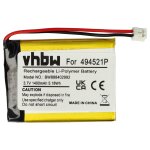 Vhbw 1x batterie compatible avec oricom secure sc703, sc710, sc701, sc720, sc705 moniteur b�b�, tapis ...