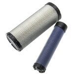 Vhbw lot de 2 filtres compatible avec hitachi ex 32u zx 50u - 3(f) engin de chantier; 1x filtre interne, ...
