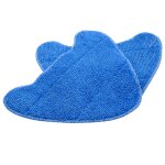 Vhbw lot de 2 lingettes (tissu en microfibres) comme dirt devil 0301002 balai vapeur, serpilli�re