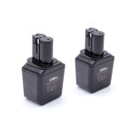 Vhbw 2 x nimh batterie 3000mah (12v) pour outillage bosch psr - serie 1. gnration avec knolle batterie ...