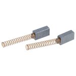 Vhbw 2x balais charbon 13, 97 � 7, 87 � 4, 85 mm compatible avec bosch pst 750 pe 0 603 382 703 scie ...