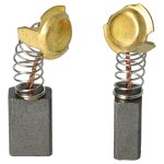 Vhbw 2x balais de charbon 16, 2 x 10, 9 x 6, 9 mm compatible avec black & decker cs1250l, cs1250kl, cs1250k ...