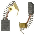 Vhbw 2x balais de charbon 16, 9 x 10 x 6, 1 mm compatible avec stihl mse 220, mse 220c, e 220c, e220, ...