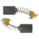 Vhbw 2x balais de charbon 16 x 11 x 7 mm compatible avec carat grinder pro 180 dustec meuleuse d'angle ...