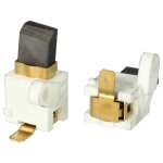 Vhbw 2x balais de charbon 17, 5 x 12, 9 x 6, 9 mm compatible avec stihl e220c, mse 220, mse 220c, e20c, ...