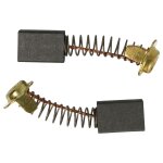 Vhbw 2x balais de charbon 17 x 11 x 7 mm remplacement pour hitachi / hikoki 999073, 999 - 056 pour scie ...