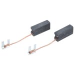 Vhbw 2x balais charbon 21, 34 � 9, 9 � 6, 2 mm compatible avec bosch grw 9 0 601 968 003 perceuse, scie ...