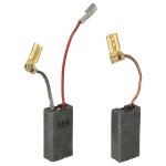 Vhbw 2x balais de charbon 23 x 12, 3 x 6, 2 mm compatible avec bosch gsh 500, 388, 4, 5. 5 basic, 5 e, ...