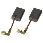 Vhbw 2x balais de charbon 4, 9 x 10, 9 x 16, 5 mm compatible avec makita hr2470f, hr2470, hr2611ft, hr2610, ...